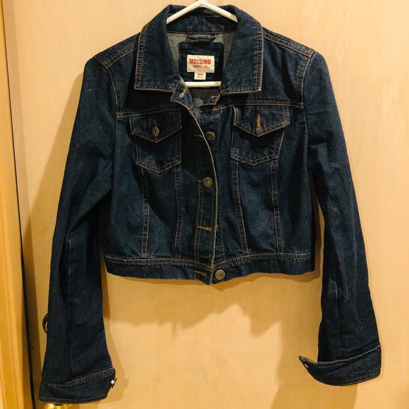 Mossimo Cropped Denim Jacket - Picture 1 of 3